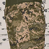 Спрощені легкі тактичні штани в камуфляжі ММ-14, фото 8