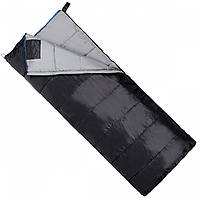 Спальный мешок (спальник) одеяло SportVida -3 ...+ 21°C L Black/Grey
