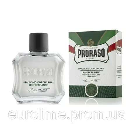 БАЛЬЗАМ ПІСЛЯ БРИСТАННЯ PRORASO з екстрактом евкаліпта та ментолу 100 мл, фото 2