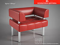 Кресло ТОНУС офисное 80x60х70см Красный 11 РОДЕО