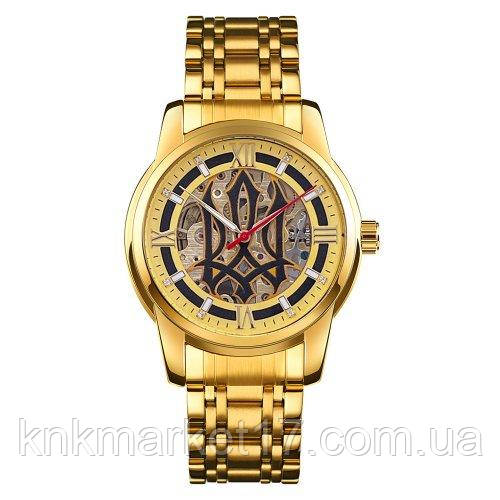 Годинник Patriot 025 Sharp Gold-Gold механічний з автопідзаводом, фото 1