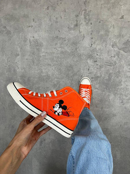 Converce High Mickey Mouse Orange 12626