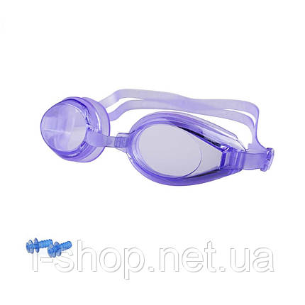 Окуляри для плавання дорослі Newt Swim Goggles фіолетові NE-PL-23, фото 1