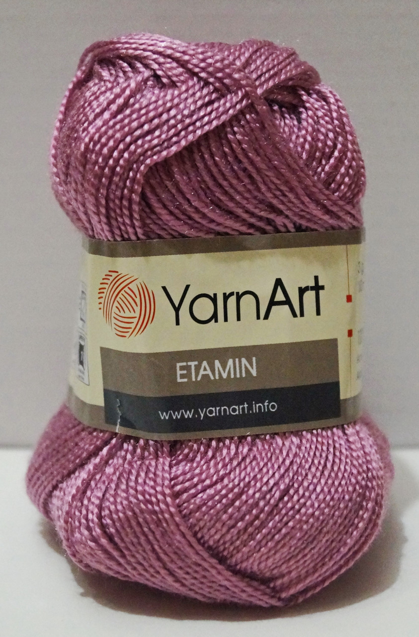 Нитки пряжа для в'язання Etamine Етамін від YarnArt Ярнарт № 441 - півонія