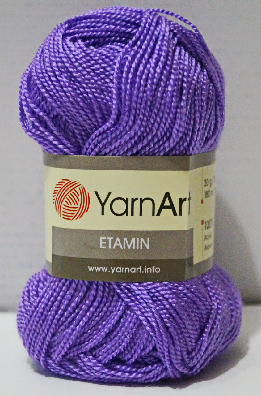 Нитки пряжа для в'язання Etamine Етамін від YarnArt Ярнарт № 430 - бузок, фото 1