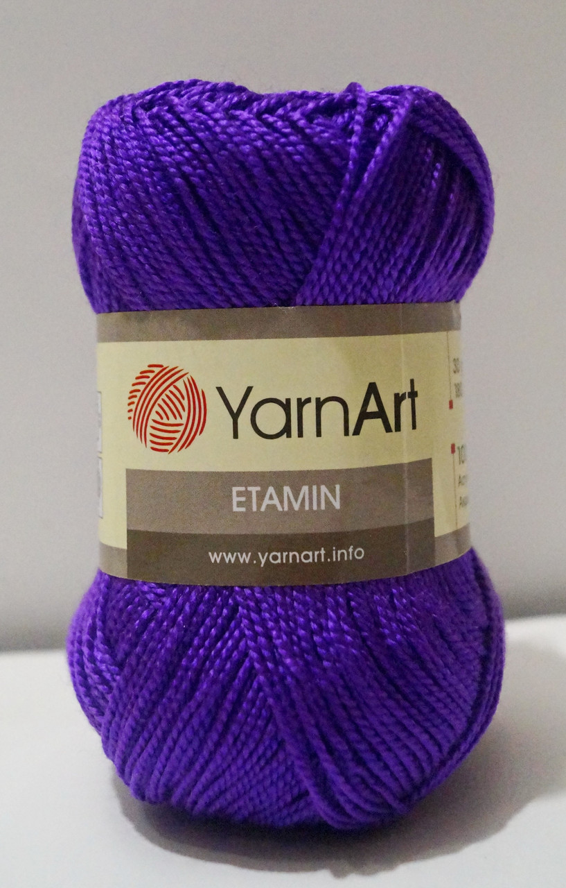 Нитки пряжа для в'язання Etamine Етамін від YarnArt Ярнарт № 431 - фіолетовий