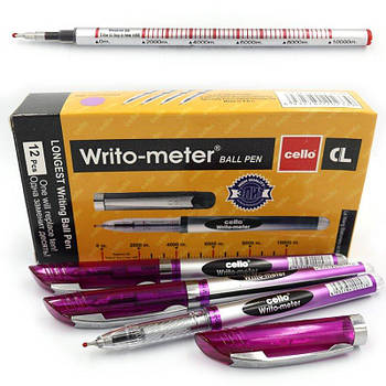 Ручка олія CL "Writo-meter" фіолет, ціна за 12 шт 8048-VIO