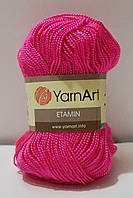 Нитки пряжа для вязания Etamine Этамин от YarnArt Ярнарт № 460 - ярко розовый