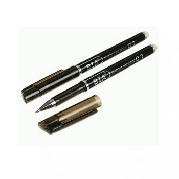 Ручка гелева, що стирається, 0.7мм чорна, ціна за упаковку 12 шт ST01058