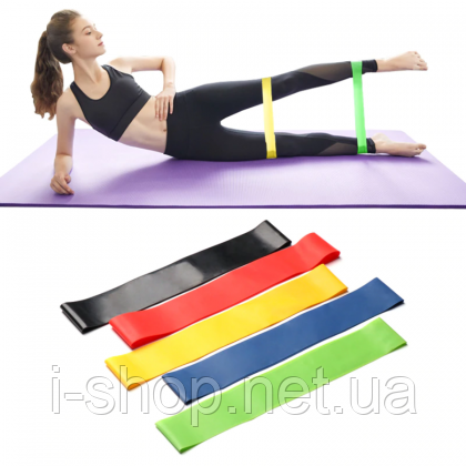 Набір еспандерів міністрічок Newt Fit Loops Set 5 шт. NE-ESP-5, фото 1