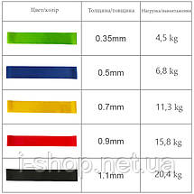 Набір еспандерів міністрічок Newt Fit Loops Set 5 шт. NE-ESP-5, фото 3