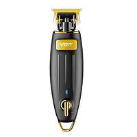 Машинка для стрижки волос VGR V-192 аккумуляторная 5W Black-Gold (3_03021)
