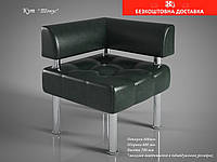 Кресло угловое ТОНУС офисное 60x60х70см Темно-зеленый 04 РОДЕО