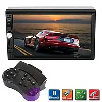 Автомагнитола с экраном 7018 short (короткая) USB+Bluetooth 2DIN 7"м Jw