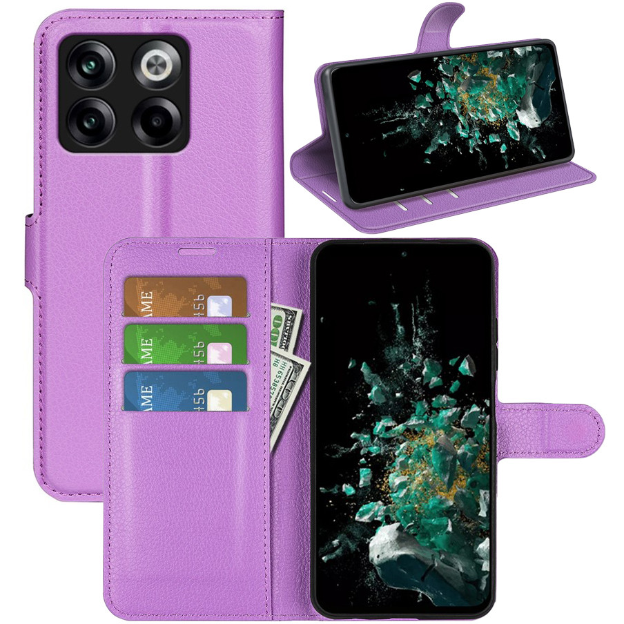 Чохол-книжка Litchie Wallet для OnePlus Ace Pro / 10T Violet, фото 1