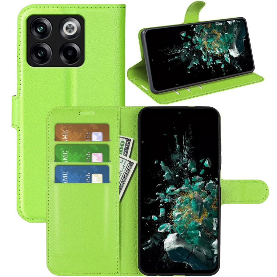 Чохол-книжка Litchie Wallet для OnePlus Ace Pro / 10T Light Green, фото 1