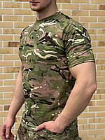 Тактична футболка камуфляж мультикам зсу