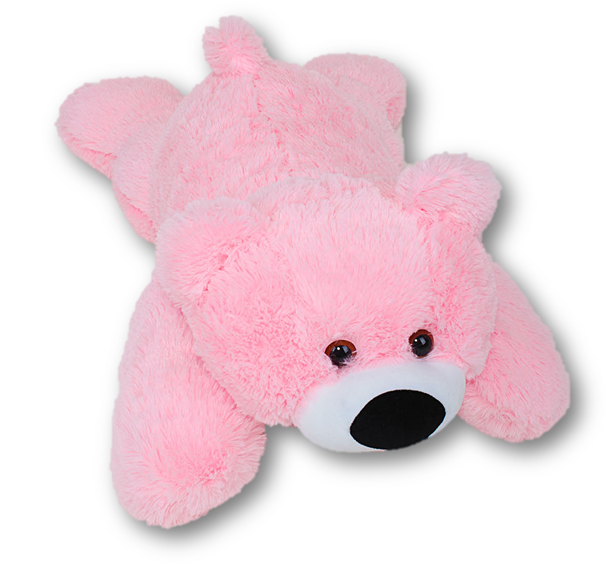 М'яка іграшка Ведмедик Умка 85 см рожевий