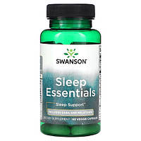 Sleep Essentials 60 капс Комплекс для хорошого сну Swanson США