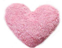 Плюшева подушка Алена Серце рожеве 22 см