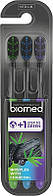 Набор зубных щеток средней жесткости, 3 шт. - Biomed Black 2+1 Toothbrush (1049320)