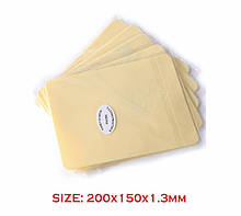Латексний килимок для перманентного макіяжу тренувальний чистий Преміум 200*50mm