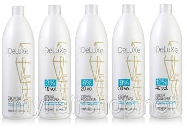 Окисник 3DELUXE Cream developer 3% 6% 9% 12% 1000 мл