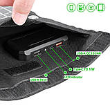 Сонячні панелі 45W 2 шт. Чорна і камуфляж. Туристична сонячна панель Solar Panel, фото 3