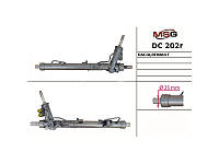 Рулевая рейка с ГУР DC202R RENAULT Duster 10-18; DACIA Duster 10-17