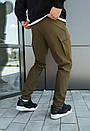 Штани карго з кишенями Staff cargo fa spandex khaki, фото 3
