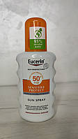 Солнцезащитный спрей Eucerin Sensitive Protect SPF 50+ 200 мл