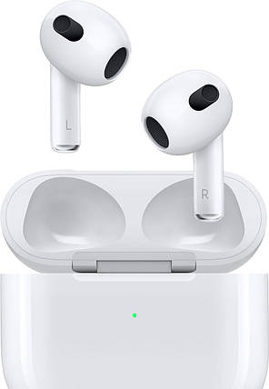 Навушники TWS Apple AirPods 3rd generation with Lightning Charging Case (MPNY3) Refurbished, фото 1