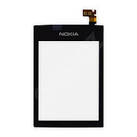 Тачскрин Nokia 300 Asha, цвет черный