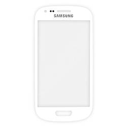 Скло корпусу для Samsung i8190 Galaxy S3 mini, колір білий