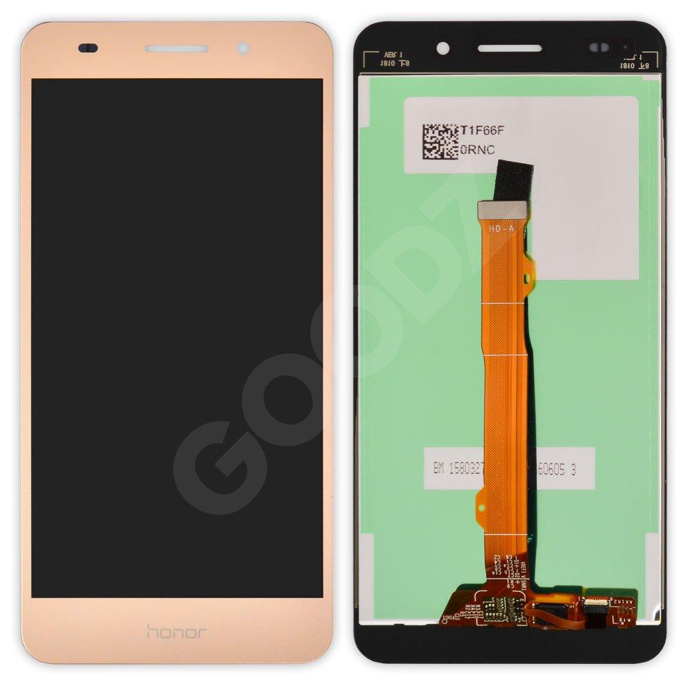 Дисплей Huawei Honor 5A (CAM-AL00), Y6 II (CAM-L21) з тачскріном в зборі, колір золотий