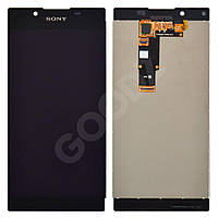 Дисплей Sony G3311, G3312, G3313 Xperia L1 Dual sim с тачскрином в сборе, цвет черный