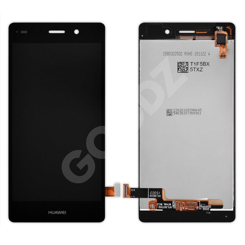 Дисплей Huawei P8 Lite (ALE L21, L20, L22) з тачскріном в зборі, колір чорний
