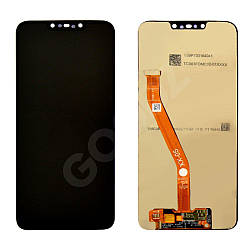Дисплей для Huawei P Smart Plus, Nova 3i (INE-LX1) з тачскріном в зборі, колір чорний, Китай високого