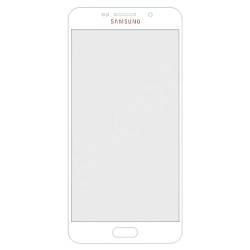 Скло корпусу для Samsung A710 Galaxy A7 (2016), колір білий