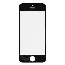 Скло корпусу для iPhone 5G, 5S, 5C, колір чорний