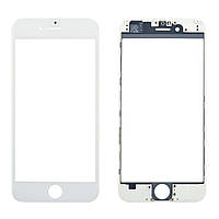 Стекло корпуса с рамкой и OCA для iPhone 6, цвет белый