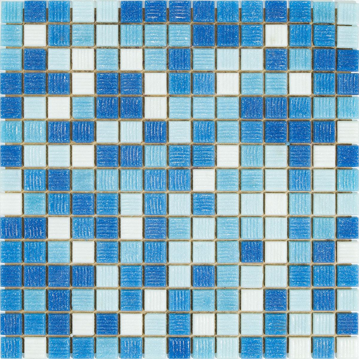 Мозаїка Stella di Mare R-MOS B1131323335 блакитний мікс-5 на папері за 1 ШТ