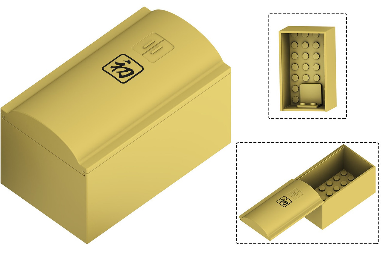 Фігурка Гроб Наруто золото, 1 шт.