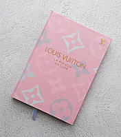 Ежедневник женский Louis Vuitton, женский розовый ежедневник Louis Vuitton, розовый женский планер А5