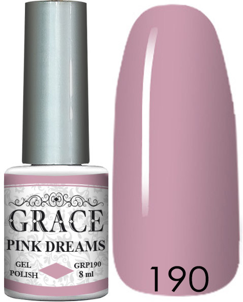 Гель-лак Грейс GRACE GRP190 Pink dreams 8ml