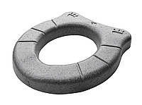 Сидіння для вуличного туалету з пінопласту сіре (Scraper)