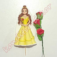 "Принцесса Белль" набор из сахарной мастики для украшения тортов и кондитерских изделий