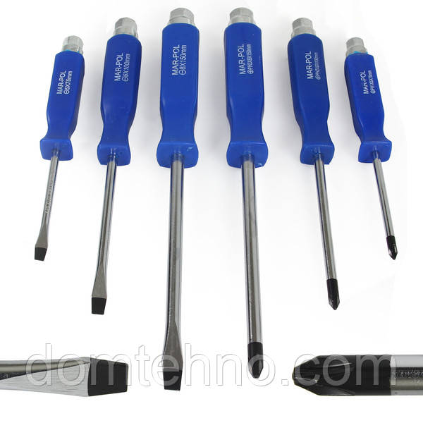 Набір викруток Mar-Pol M61006 6 елементів, фото 1