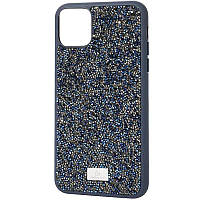 TPU чехол Bling World Rock Diamond для Apple iPhone 12 Pro Max (6.7") (Синий) 57517