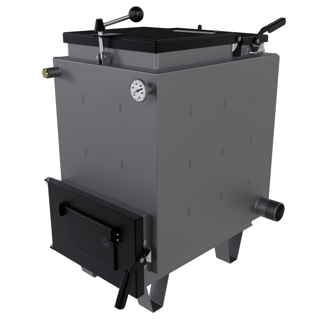 8 кВт КСТШ Котел Холмова шахтного типу  4 мм сталь, фото 1